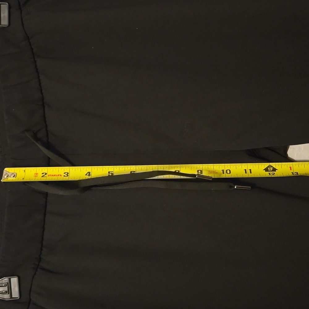 CRZ YOGA Black Drawstring Pants, L 12 - Picture 7 of 9